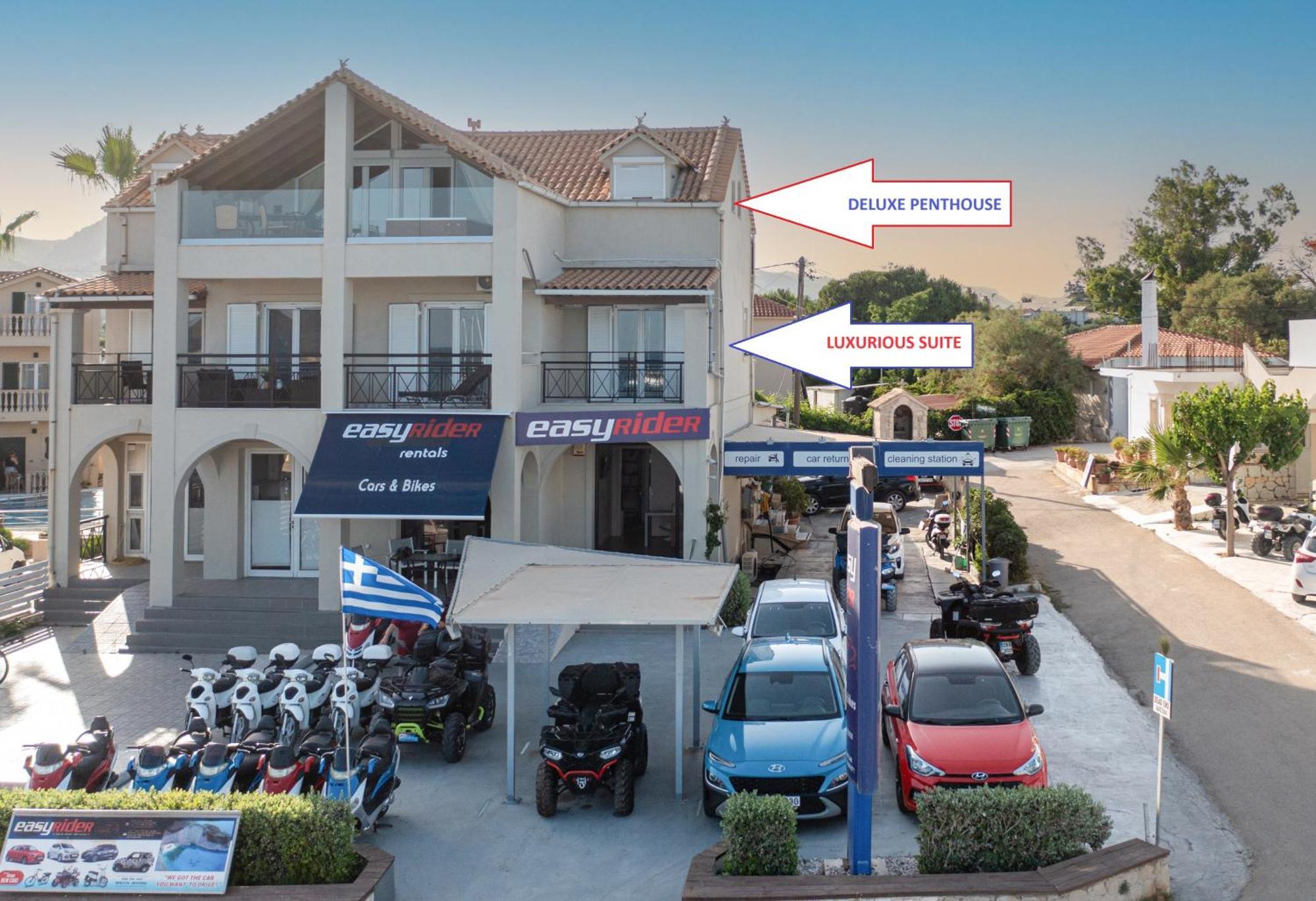 George Beachfront Apartments Lithakia  Exterior foto