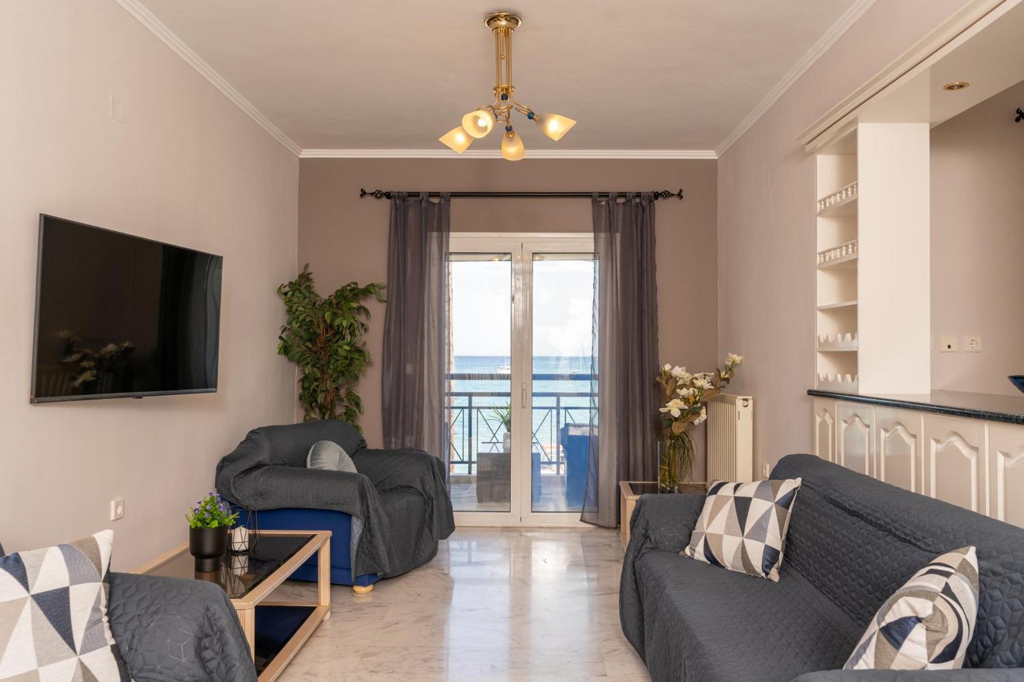 George Beachfront Apartments Lithakia  Habitación foto